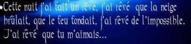 si seulmen sa pourré etre possible